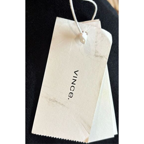 Vince Black Bouclé Wool-Blend Boat-Neck Sweater in Black NWT Size XXL - Picture 6 of 7